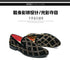 Elegant Italian Designer Moccasin Loafers for Men - Formal Suede Slip-On Party Shoes with Pointed Toe and Comfortable PU Insole